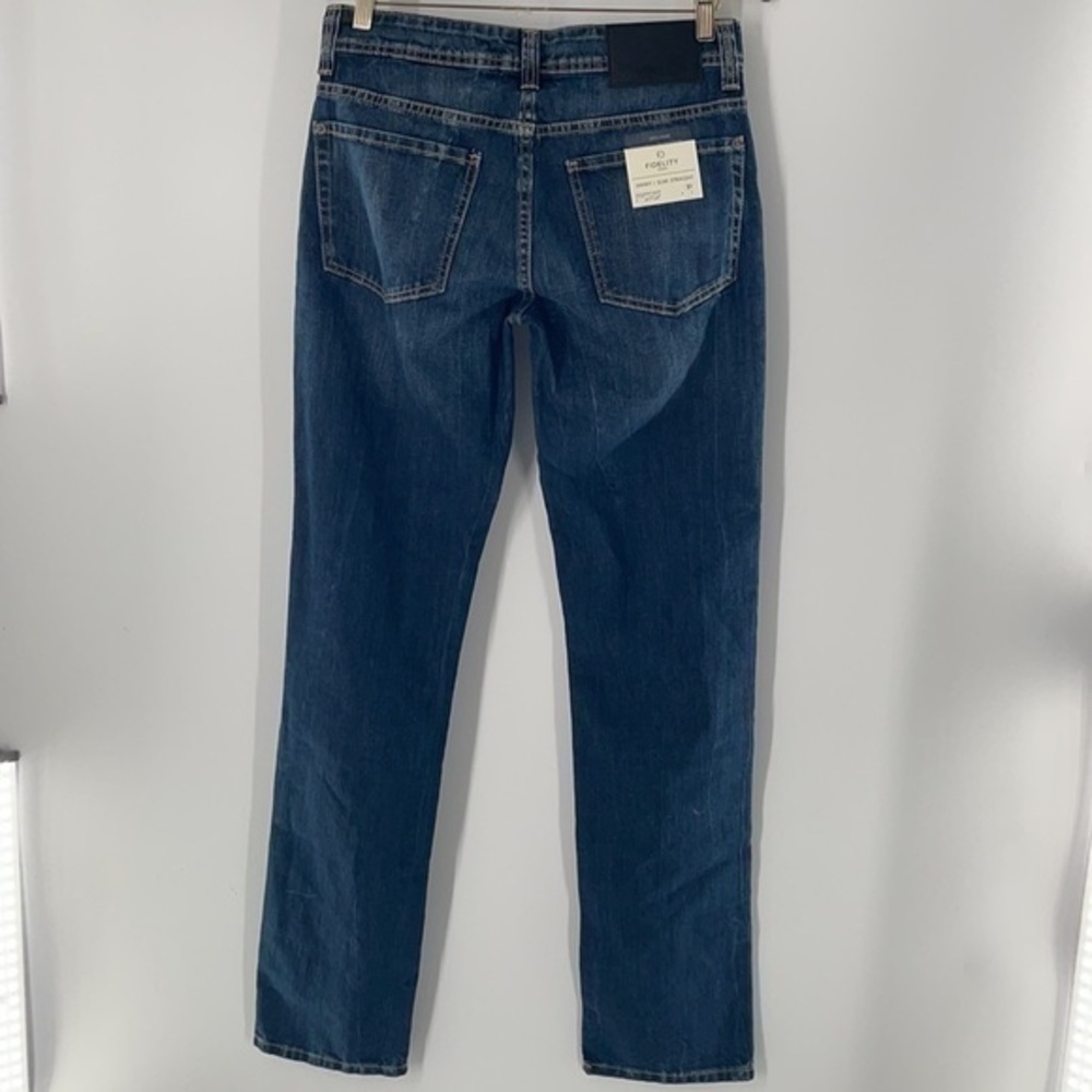 FIDELITY Jimmy Mystic Blu slim Straight Jeans - Picture 12 of 13